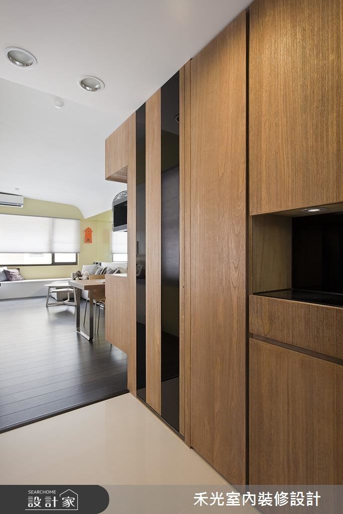 22坪新成屋(5年以下)＿簡約風案例圖片＿禾光室內裝修設計有限公司＿禾光_光源通透．無限放大的居家LOOK之3