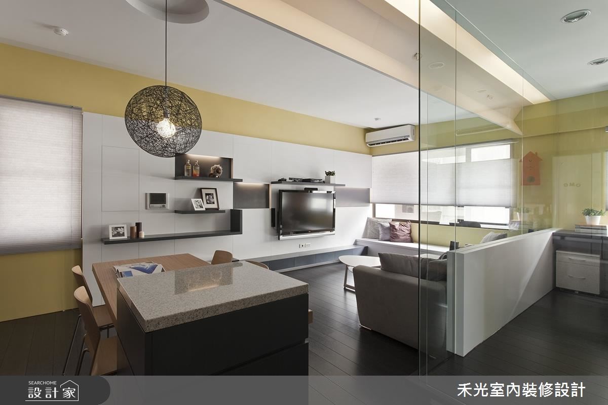 22坪新成屋(5年以下)＿簡約風案例圖片＿禾光室內裝修設計有限公司＿禾光_光源通透．無限放大的居家LOOK之10