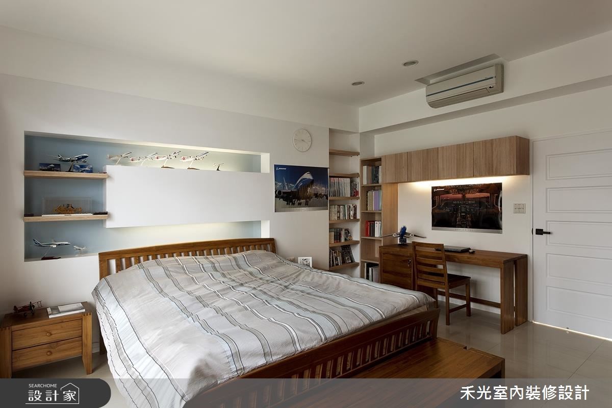 60坪新成屋(5年以下)＿混搭風案例圖片＿禾光室內裝修設計有限公司＿禾光_自然風 ● 原木感的溫潤居家空間之19