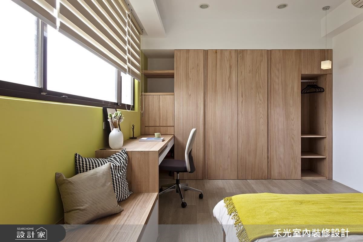 60坪新成屋(5年以下)＿混搭風案例圖片＿禾光室內裝修設計有限公司＿禾光_自然風 ● 原木感的溫潤居家空間之12