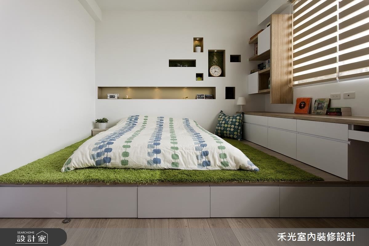 60坪新成屋(5年以下)＿混搭風案例圖片＿禾光室內裝修設計有限公司＿禾光_自然風 ● 原木感的溫潤居家空間之16