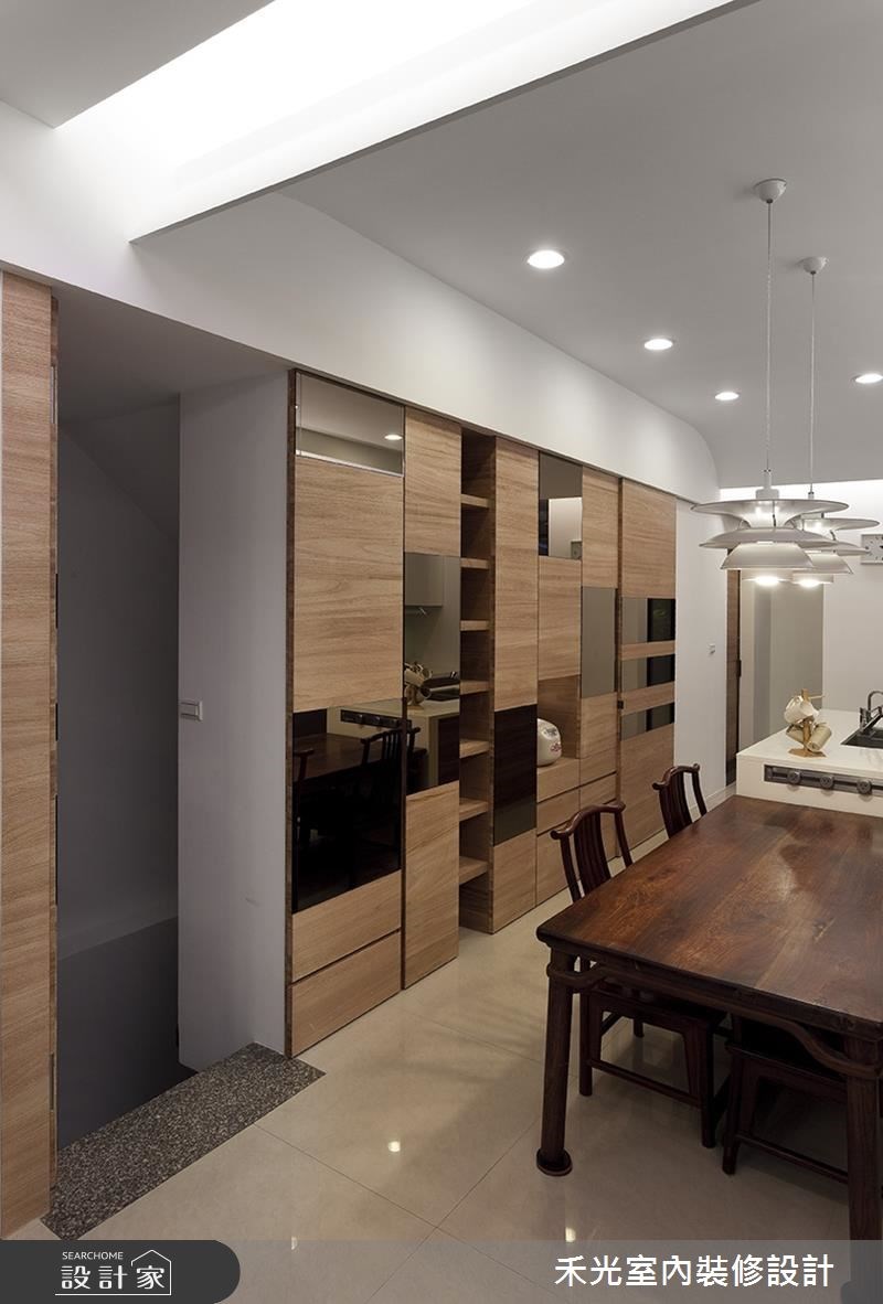 60坪新成屋(5年以下)＿混搭風案例圖片＿禾光室內裝修設計有限公司＿禾光_自然風 ● 原木感的溫潤居家空間之7