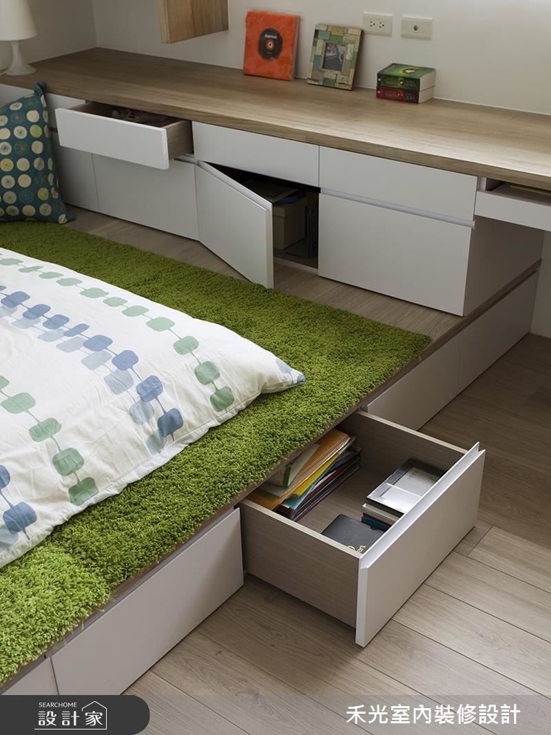 60坪新成屋(5年以下)＿混搭風案例圖片＿禾光室內裝修設計有限公司＿禾光_自然風 ● 原木感的溫潤居家空間之17