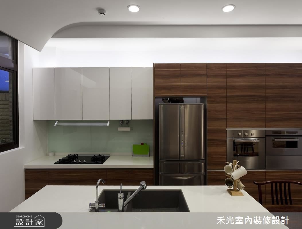 60坪新成屋(5年以下)＿混搭風案例圖片＿禾光室內裝修設計有限公司＿禾光_自然風 ● 原木感的溫潤居家空間之9