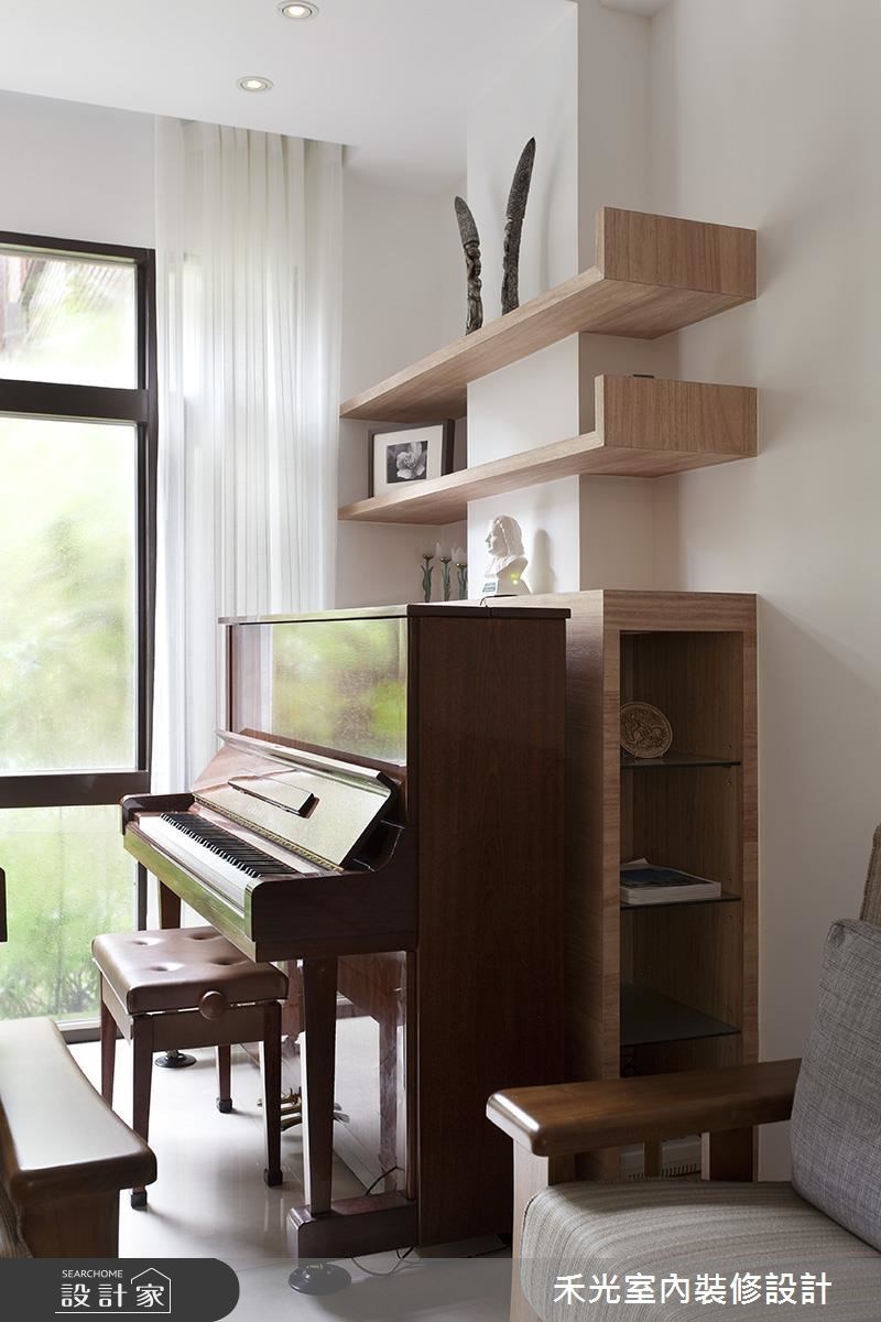 60坪新成屋(5年以下)＿混搭風案例圖片＿禾光室內裝修設計有限公司＿禾光_自然風 ● 原木感的溫潤居家空間之30