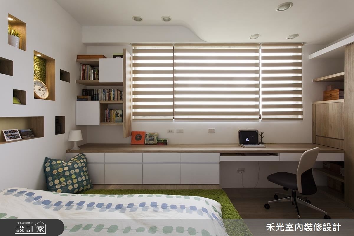 60坪新成屋(5年以下)＿混搭風案例圖片＿禾光室內裝修設計有限公司＿禾光_自然風 ● 原木感的溫潤居家空間之14