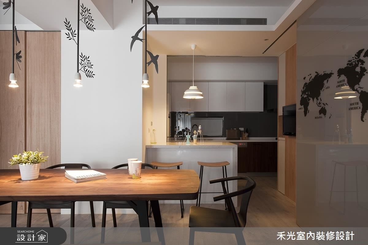 41坪新成屋(5年以下)＿簡約風案例圖片＿禾光室內裝修設計有限公司＿禾光_等化器．微笑曲線之19
