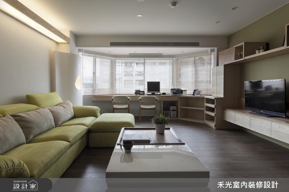 36坪老屋(16~30年)＿療癒風案例圖片＿禾光室內裝修設計有限公司＿禾光_十畝之間之3