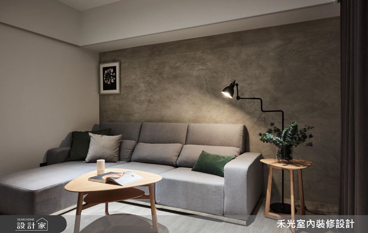 27坪新成屋(5年以下)＿北歐風客廳案例圖片＿禾光室內裝修設計有限公司＿禾光_HAPPY CAT COZY HOME之2