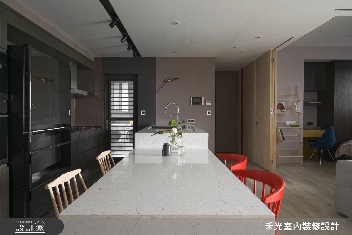 24坪預售屋＿混搭風案例圖片＿禾光室內裝修設計有限公司＿禾光_曖昧邊界 -- 光與人的互動之17