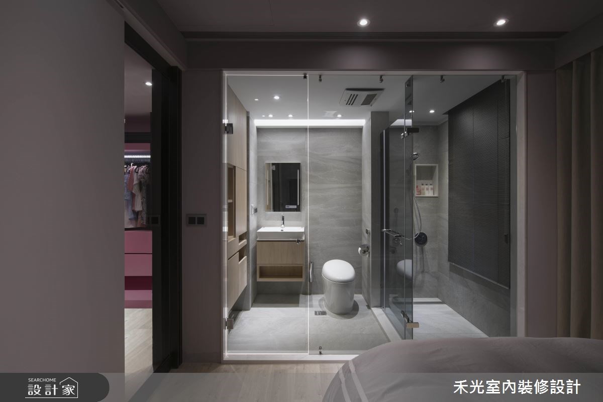 24坪預售屋＿混搭風臥室案例圖片＿禾光室內裝修設計有限公司＿禾光_曖昧邊界 -- 光與人的互動之25