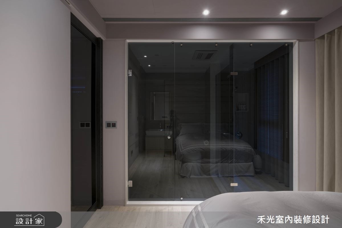 24坪預售屋＿混搭風臥室案例圖片＿禾光室內裝修設計有限公司＿禾光_曖昧邊界 -- 光與人的互動之26