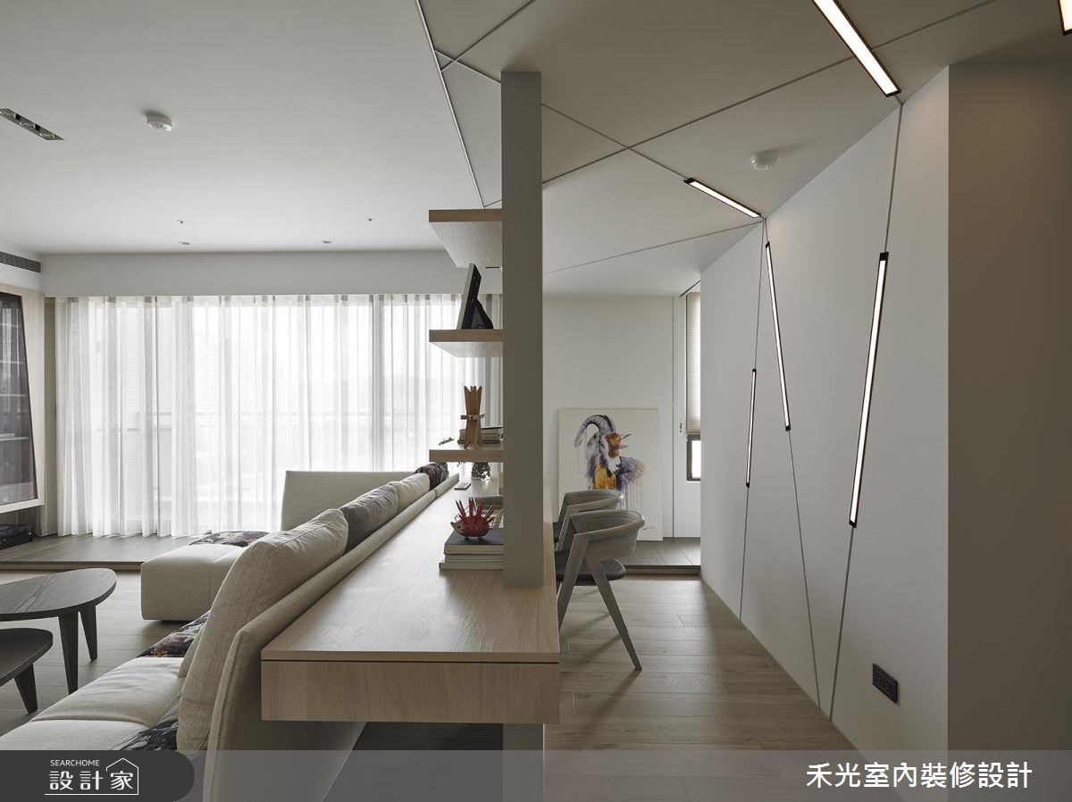 38坪新成屋(5年以下)＿簡約風工作區案例圖片＿禾光室內裝修設計有限公司＿禾光_覺知．光之5