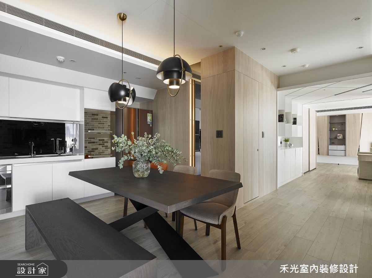 38坪新成屋(5年以下)＿簡約風案例圖片＿禾光室內裝修設計有限公司＿禾光_覺知．光之16