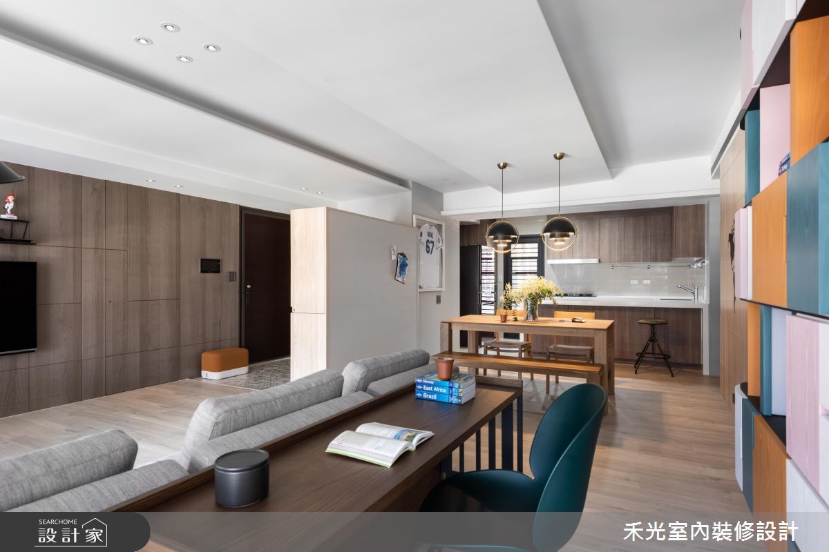 36坪新成屋(5年以下)＿休閒風工作區案例圖片＿禾光室內裝修設計有限公司＿禾光_家之23