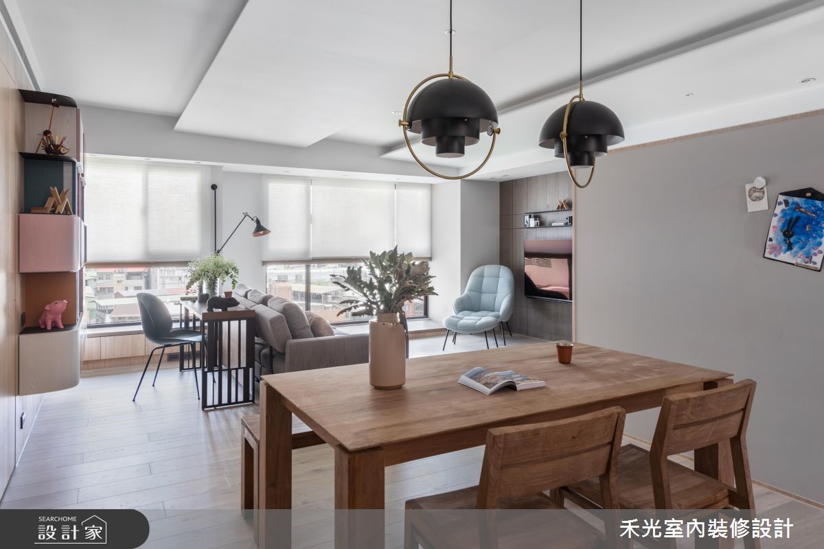 36坪新成屋(5年以下)＿休閒風餐廳案例圖片＿禾光室內裝修設計有限公司＿禾光_家之20