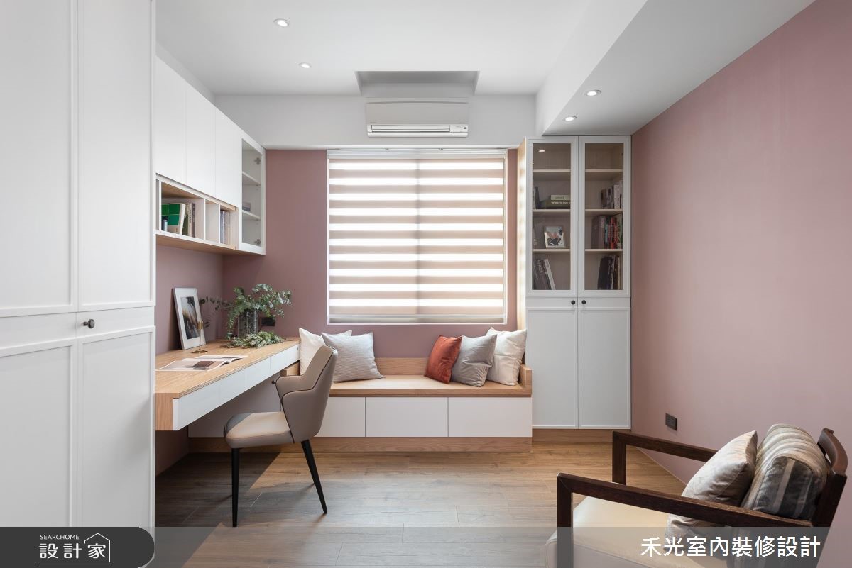 45坪老屋(16~30年)＿混搭風書房案例圖片＿禾光室內裝修設計有限公司＿禾光_理性+感性之7