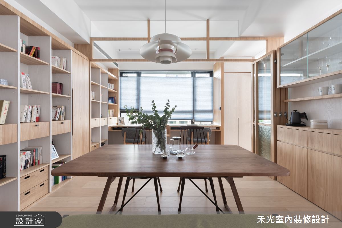 23坪新成屋(5年以下)＿日式無印風餐廳案例圖片＿禾光室內裝修設計有限公司＿禾光_蘊韻 -- 侘寂之美之28