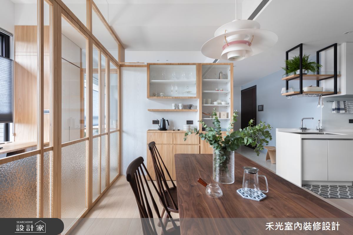 23坪新成屋(5年以下)＿日式無印風餐廳廚房案例圖片＿禾光室內裝修設計有限公司＿禾光_蘊韻 -- 侘寂之美之5861