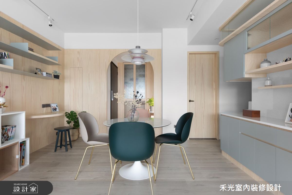 29坪新成屋(5年以下)＿混搭風餐廳案例圖片＿禾光室內裝修設計有限公司＿禾光_春澗之10