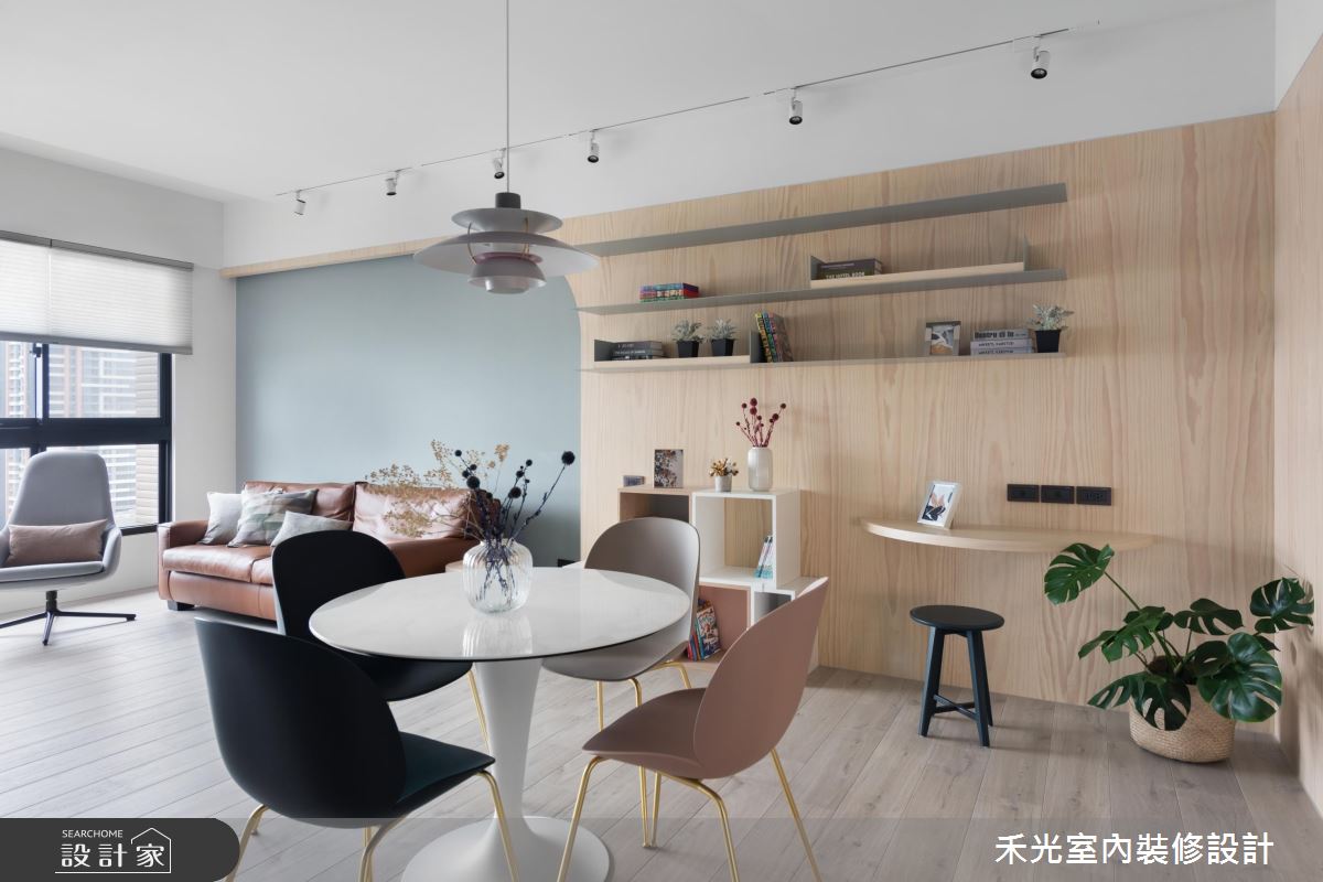 29坪新成屋(5年以下)＿混搭風餐廳案例圖片＿禾光室內裝修設計有限公司＿禾光_春澗之14
