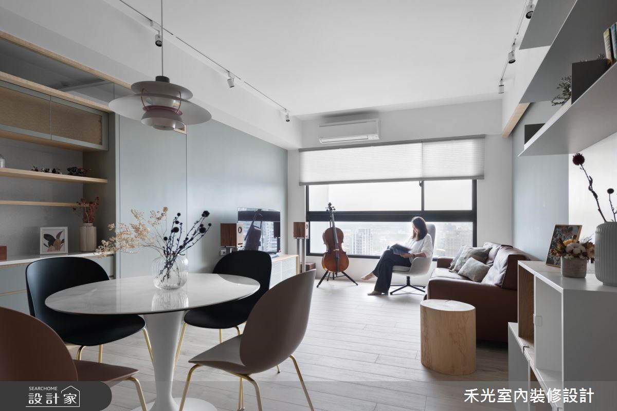 29坪新成屋(5年以下)＿混搭風餐廳案例圖片＿禾光室內裝修設計有限公司＿禾光_春澗之13