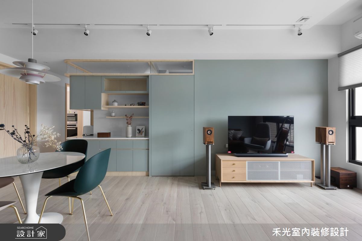 29坪新成屋(5年以下)＿混搭風客廳案例圖片＿禾光室內裝修設計有限公司＿禾光_春澗之19