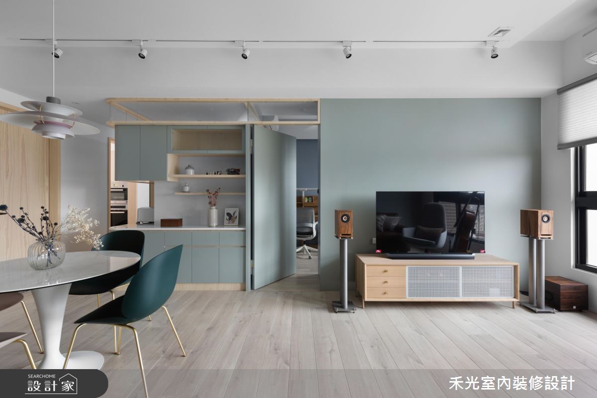 29坪新成屋(5年以下)＿混搭風客廳案例圖片＿禾光室內裝修設計有限公司＿禾光_春澗之20