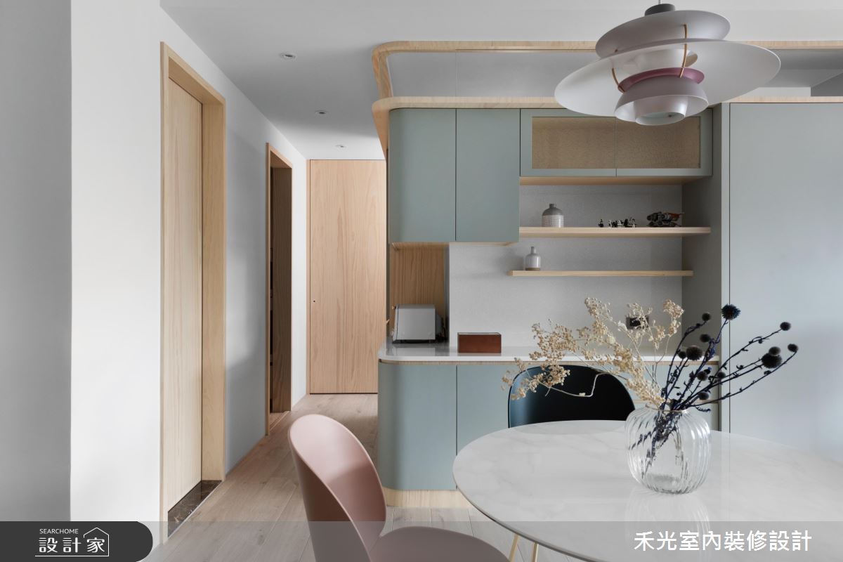 29坪新成屋(5年以下)＿混搭風餐廳案例圖片＿禾光室內裝修設計有限公司＿禾光_春澗之11