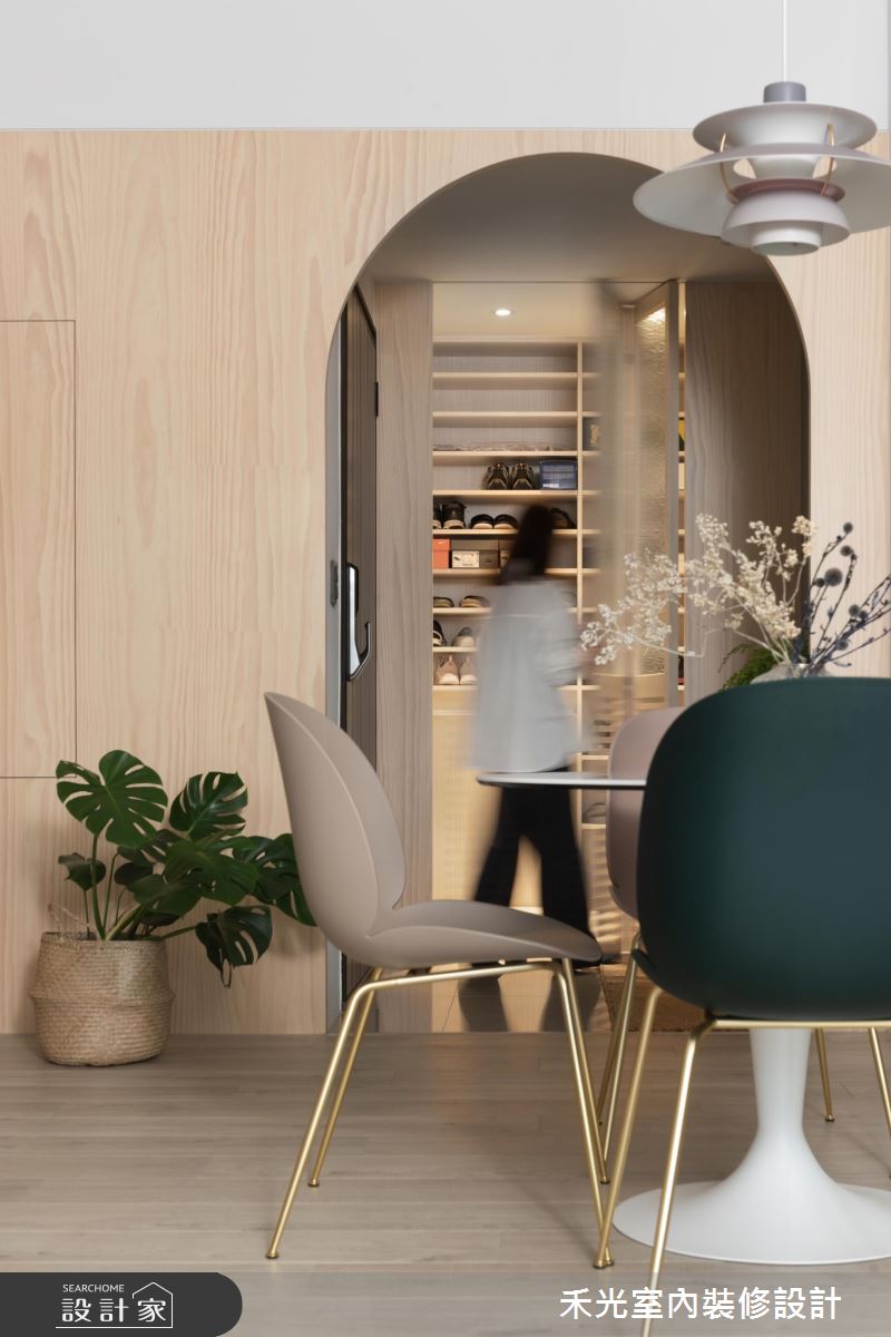 29坪新成屋(5年以下)＿混搭風餐廳案例圖片＿禾光室內裝修設計有限公司＿禾光_春澗之5