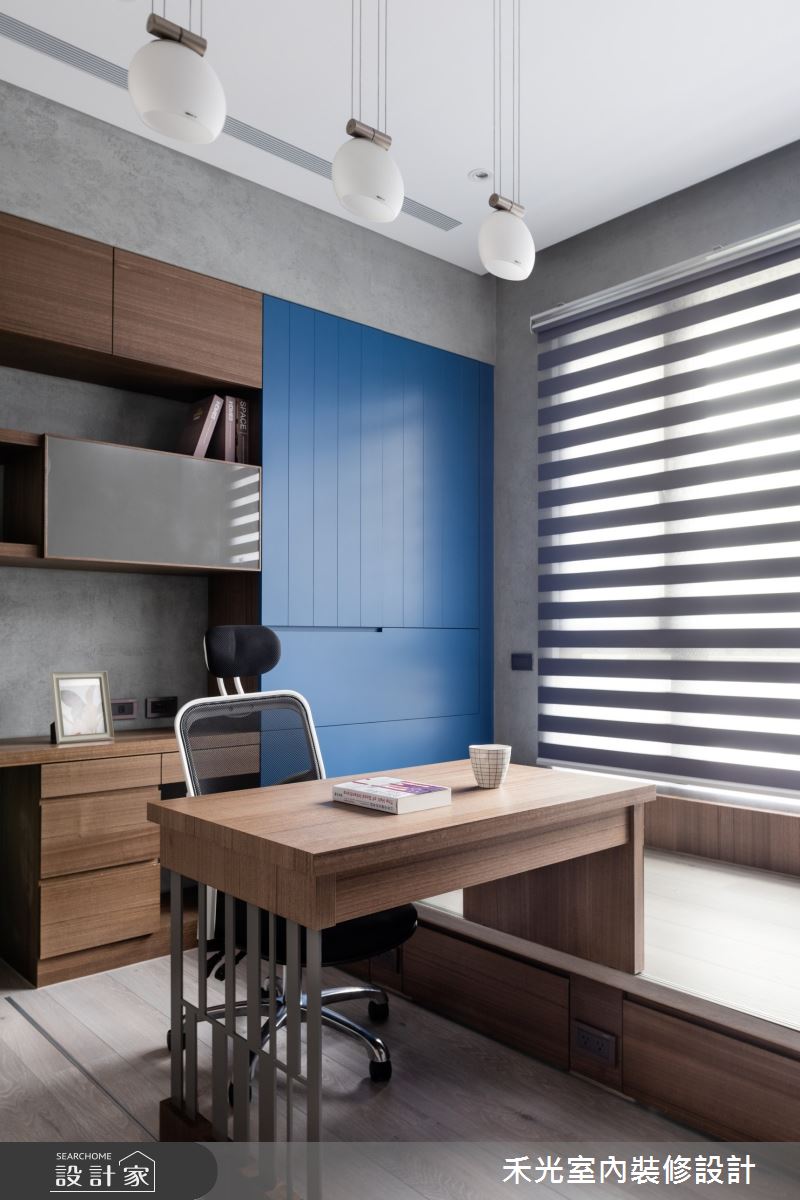 42坪新成屋(5年以下)＿混搭風書房臥榻多功能室案例圖片＿禾光室內裝修設計有限公司＿禾光_歲月靜好之19