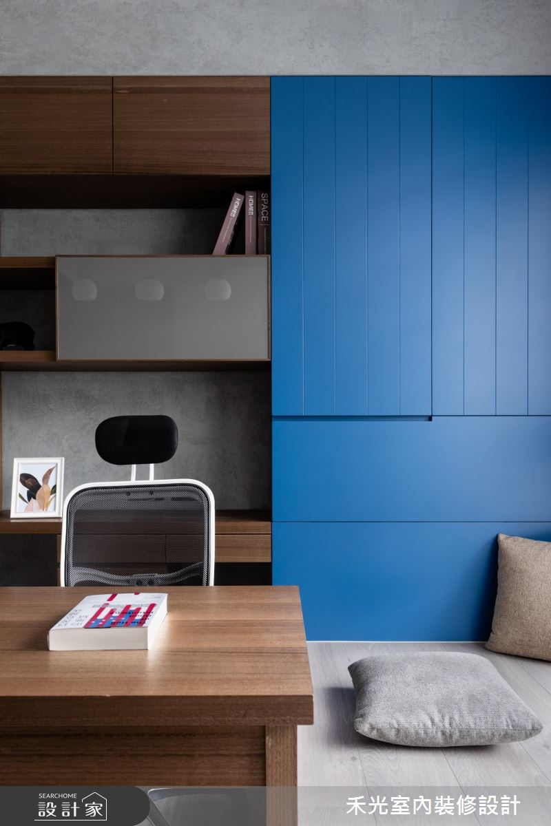 42坪新成屋(5年以下)＿混搭風書房臥榻多功能室案例圖片＿禾光室內裝修設計有限公司＿禾光_歲月靜好之18