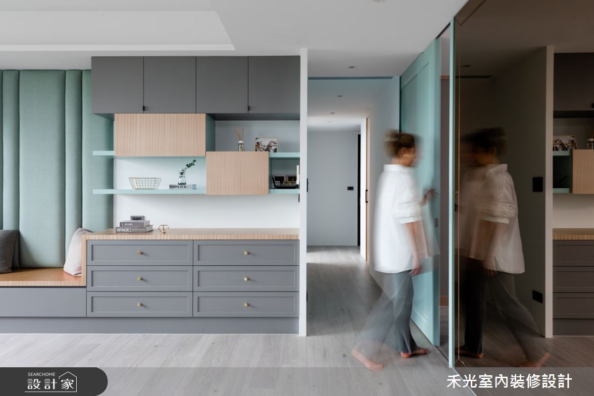 42坪新成屋(5年以下)＿混搭風臥榻案例圖片＿禾光室內裝修設計有限公司＿禾光_歲月靜好之7