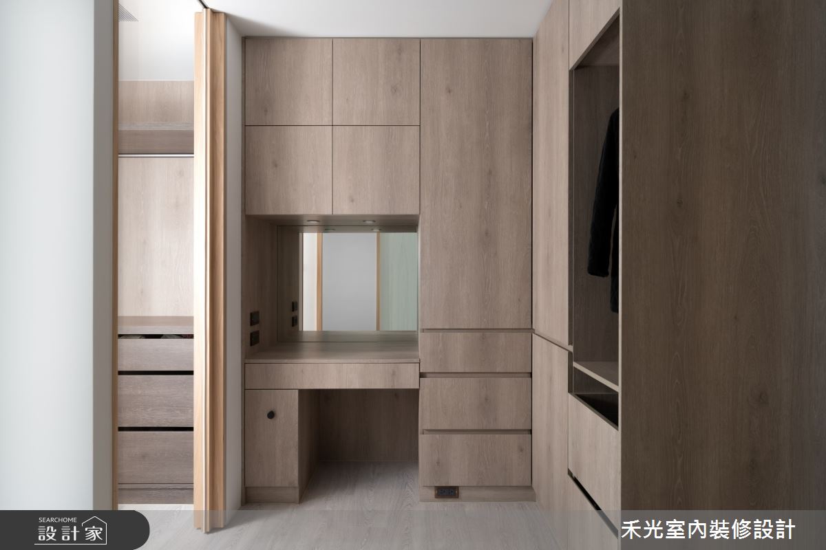 45坪中古屋(5~15年)＿工業風更衣間案例圖片＿禾光室內裝修設計有限公司＿禾光_餘白之19