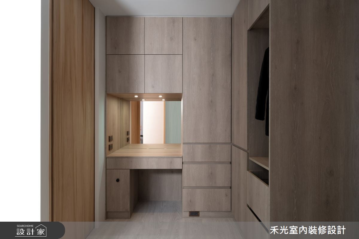 45坪中古屋(5~15年)＿工業風更衣間案例圖片＿禾光室內裝修設計有限公司＿禾光_餘白之20
