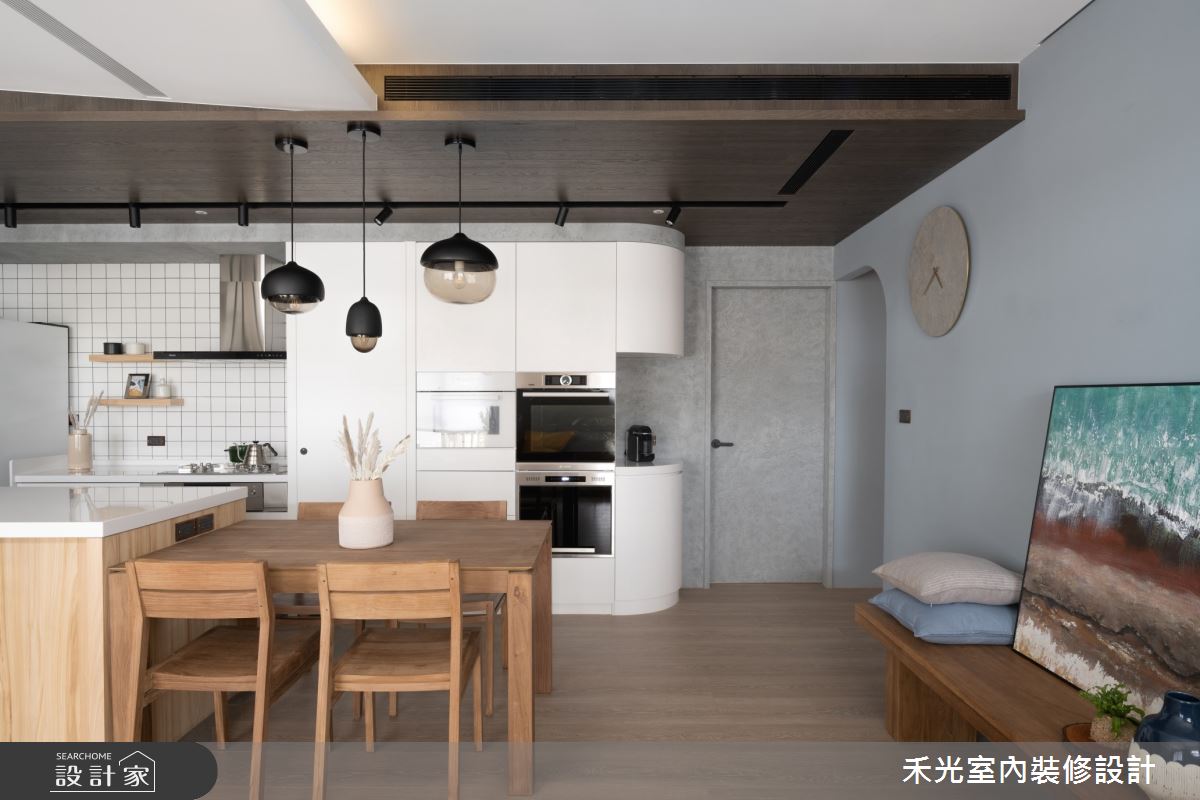 45坪中古屋(5~15年)＿工業風餐廳案例圖片＿禾光室內裝修設計有限公司＿禾光_餘白之9