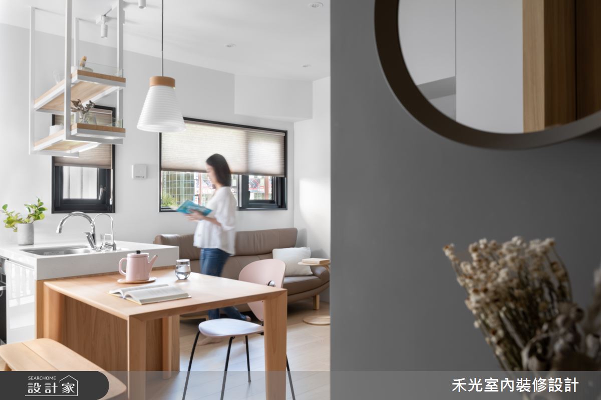 20坪新成屋(5年以下)＿日式無印風餐廳案例圖片＿禾光室內裝修設計有限公司＿禾光_半伴之5298