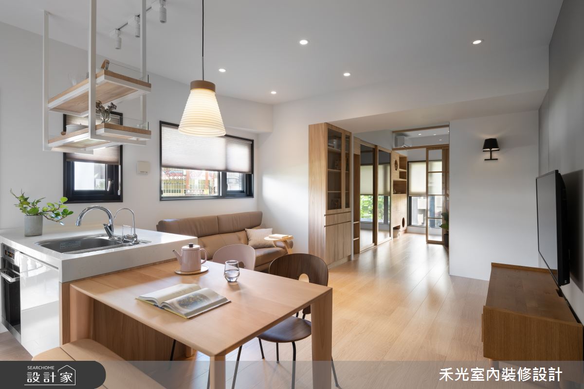 20坪新成屋(5年以下)＿日式無印風餐廳案例圖片＿禾光室內裝修設計有限公司＿禾光_半伴之15