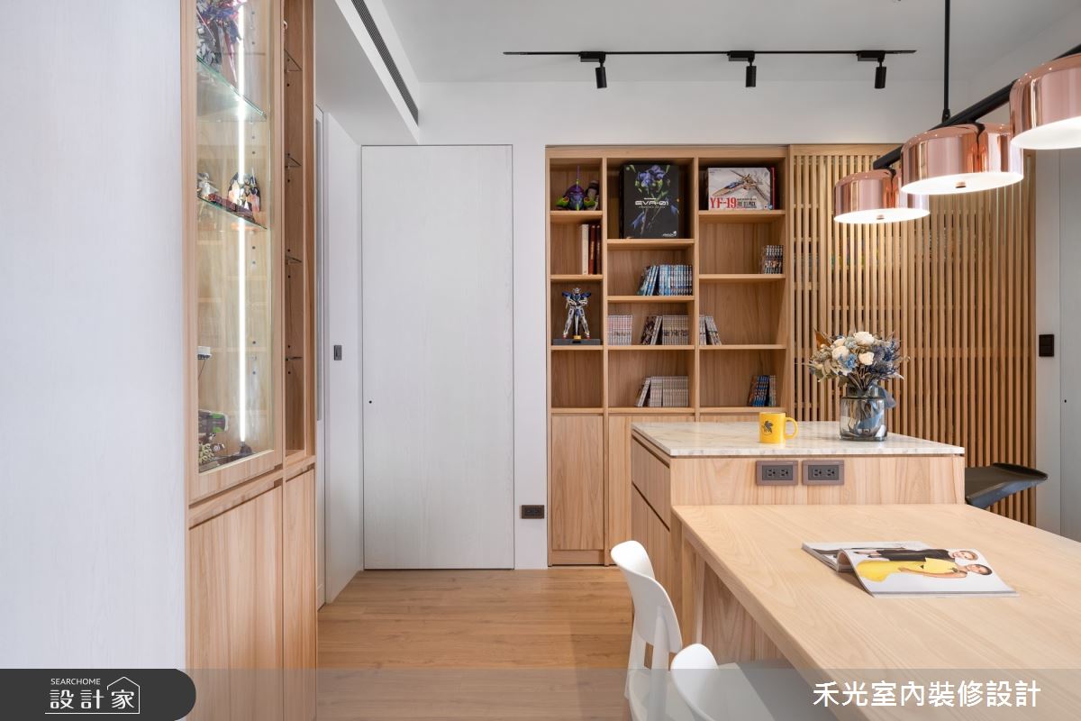45坪新成屋(5年以下)＿日式無印風案例圖片＿禾光室內裝修設計有限公司＿禾光_興味之14