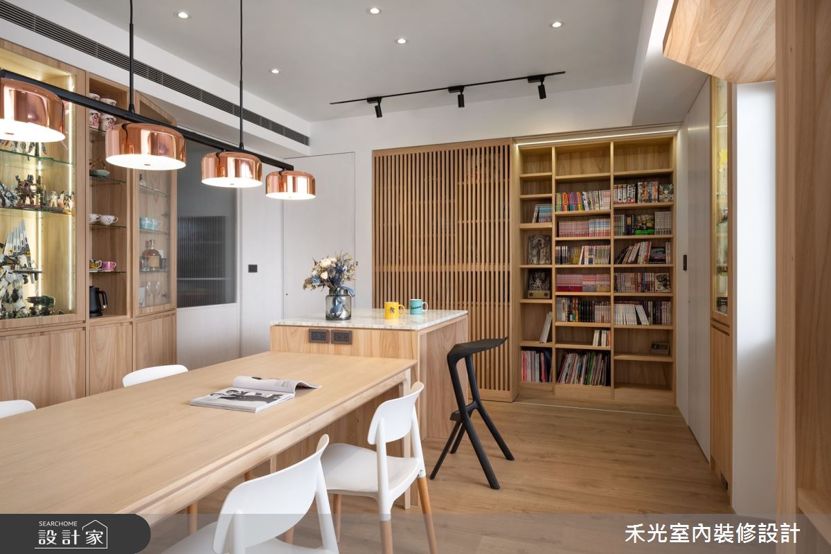 45坪新成屋(5年以下)＿日式無印風案例圖片＿禾光室內裝修設計有限公司＿禾光_興味之13