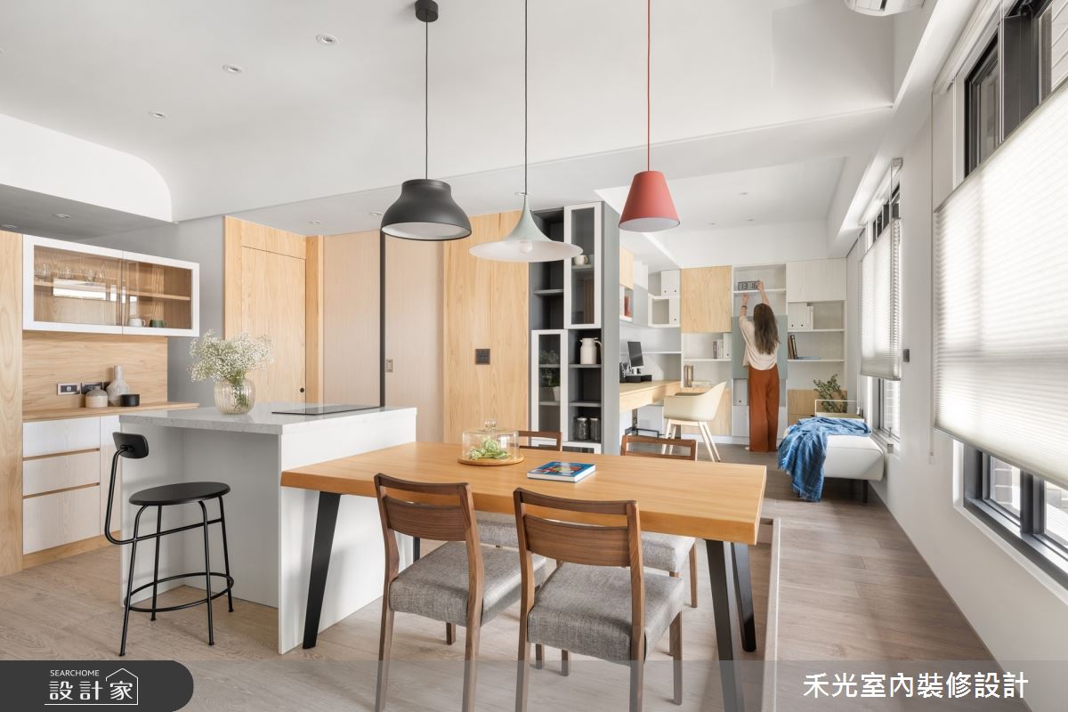 48坪新成屋(5年以下)＿日式無印風案例圖片＿禾光室內裝修設計有限公司＿禾光_依曦 ． 迴味之8