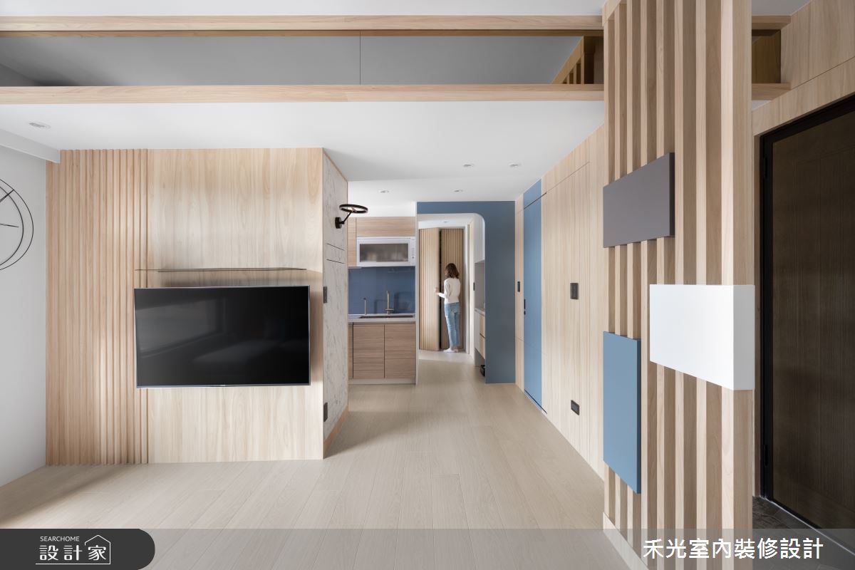 15坪新成屋(5年以下)＿日式無印風案例圖片＿禾光室內裝修設計有限公司＿禾光_動靜之間 -- 探索空間多樣性之19