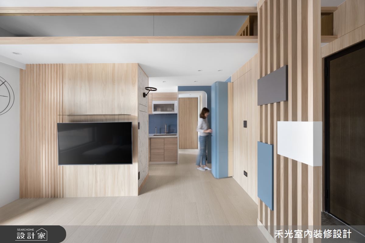 15坪新成屋(5年以下)＿日式無印風案例圖片＿禾光室內裝修設計有限公司＿禾光_動靜之間 -- 探索空間多樣性之18