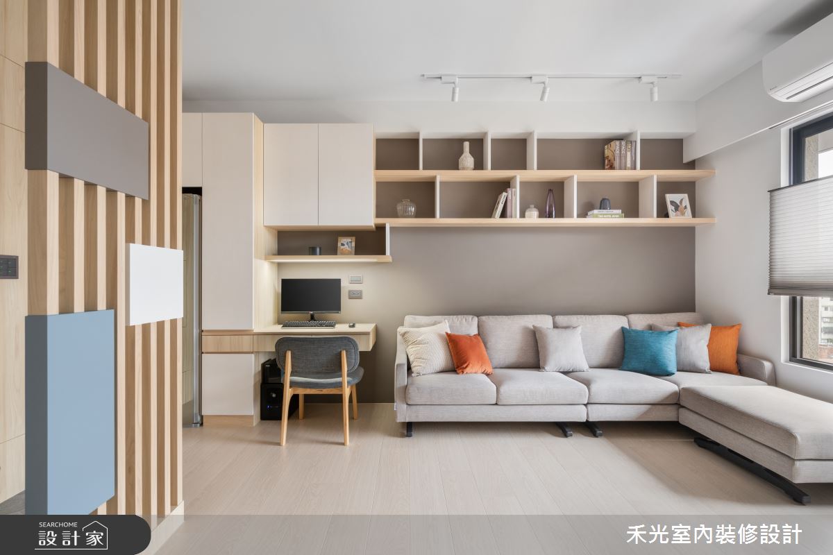 15坪新成屋(5年以下)＿日式無印風案例圖片＿禾光室內裝修設計有限公司＿禾光_動靜之間 -- 探索空間多樣性之5