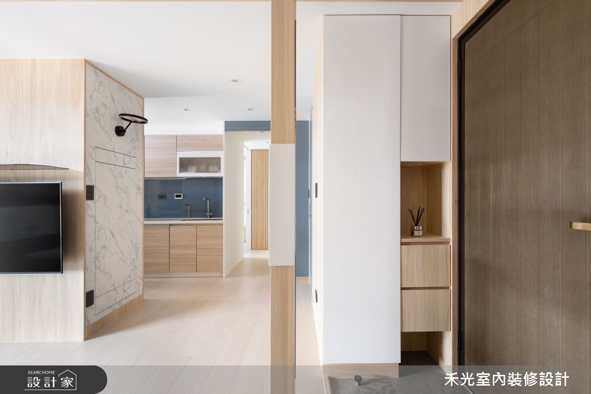 15坪新成屋(5年以下)＿日式無印風案例圖片＿禾光室內裝修設計有限公司＿禾光_動靜之間 -- 探索空間多樣性之1