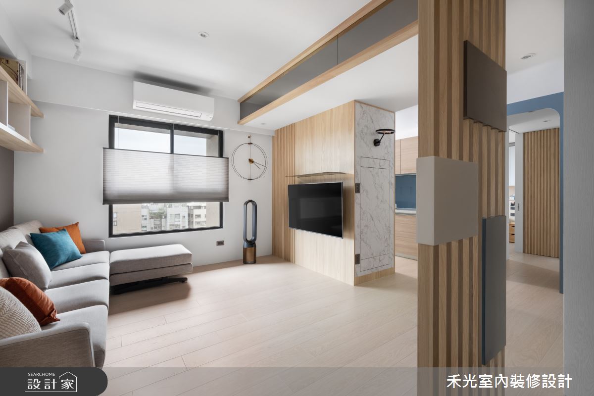 15坪新成屋(5年以下)＿日式無印風案例圖片＿禾光室內裝修設計有限公司＿禾光_動靜之間 -- 探索空間多樣性之3