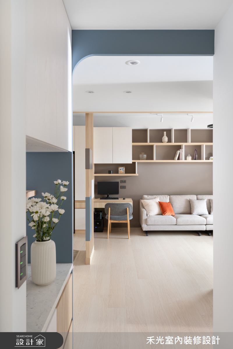15坪新成屋(5年以下)＿日式無印風案例圖片＿禾光室內裝修設計有限公司＿禾光_動靜之間 -- 探索空間多樣性之9