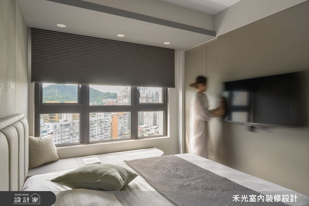 20坪新成屋(5年以下)＿混搭風臥室案例圖片＿禾光室內裝修設計有限公司＿禾光_韶光冉冉之24