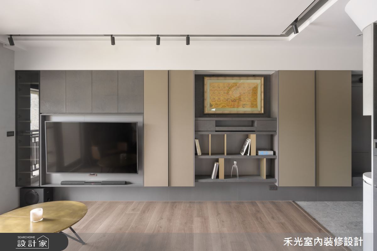 20坪新成屋(5年以下)＿混搭風客廳案例圖片＿禾光室內裝修設計有限公司＿禾光_韶光冉冉之7
