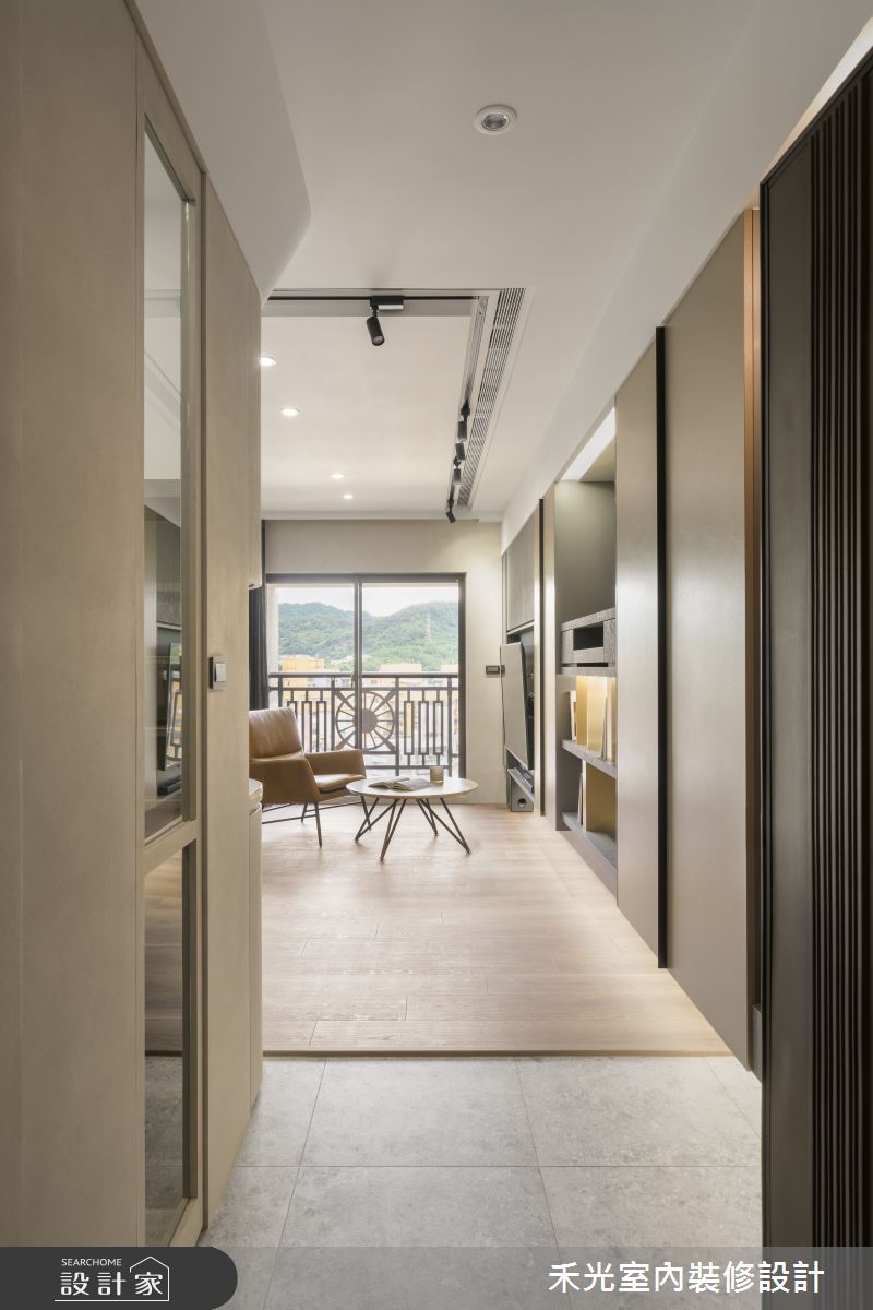 20坪新成屋(5年以下)＿混搭風玄關案例圖片＿禾光室內裝修設計有限公司＿禾光_韶光冉冉之1